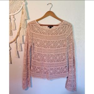 Vintage Crochet Flare Sleeve